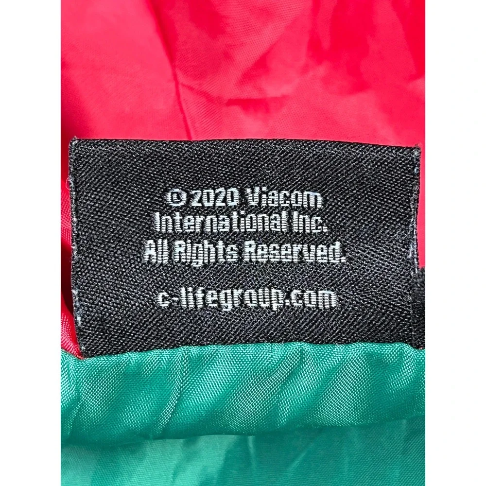 MTV Windbreaker Jacket Mens L Multi Color Excellent Vintage Style Colorblock
